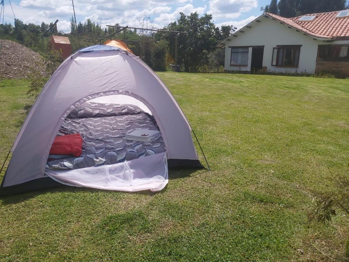 Hospedaje Y Zona De Camping Pistacho Guest House Villa de Leyva Exterior photo